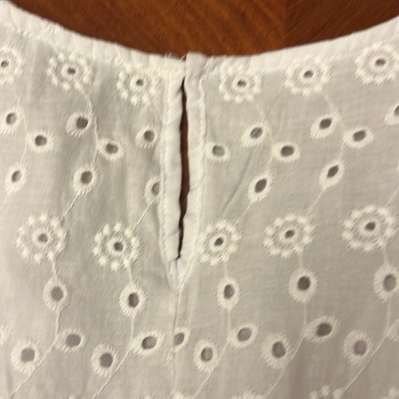 Mexx dress white eyelet Large - Picture 7 of 11
